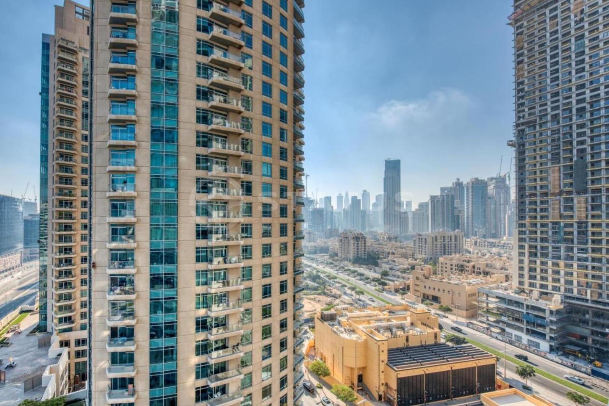 Canal View Studio - Burj Al Najoom-l14 - Near Mall Appartement *